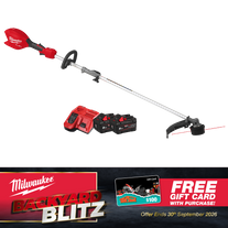 Milwaukee M18 FUEL QUIK-LOK Outdoor Power Head Line Trimmer Kit 18V 8Ah