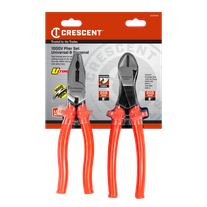 Crescent Diagonal & Universal  Plier 2pc Set 200mm 1000V