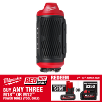 Milwaukee M12 Bluetooth Jobsite Speaker 12V - Bare Tool