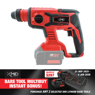 XHD Lithium Cordless Rotary Hammer Drill Brushless 18V - Bare Tool