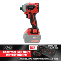 XHD Lithium Cordless Heavy Duty Impact Driver Brushless 220Nm 18V - Bare Tool