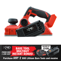 XHD Lithium Cordless Planer Brushless 18V - Bare Tool