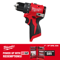 Milwaukee M12 Drill Driver Sub Compact Brushless 10mm 12V - Bare Tool