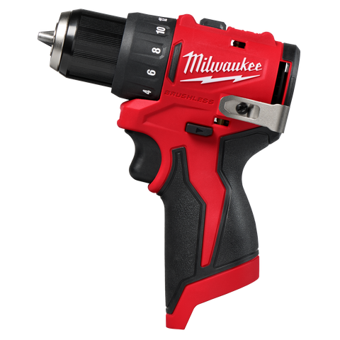 Milwaukee M12 Drill Driver Sub Compact Brushless 10mm 12V - Bare Tool