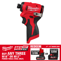 Milwaukee M12 Impact Driver Sub Compact Brushless 12V - Bare Tool