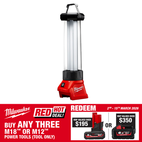 Milwaukee M18 Cordless Lantern with USB 18V - Bare Tool