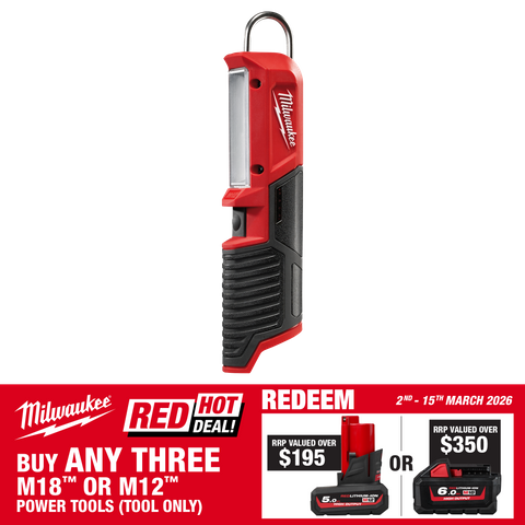 Milwaukee M12 Cordless LED Stick Light 12V - Bare Tool