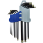 TRUXON Diamond Tipped Metric Hex Key Set 9pc