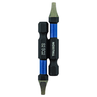 TRUXON Diamond Tipped Driver Bit #2 Square 50mm 2pk