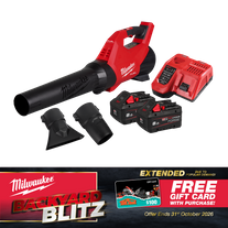 Milwaukee M18 FUEL Cordless Garden Blower Brushless Gen 3 18V 8Ah