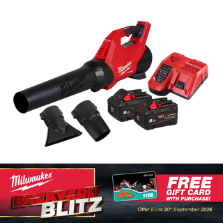 Milwaukee M18 FUEL Cordless Garden Blower Brushless Gen 3 18V 8Ah