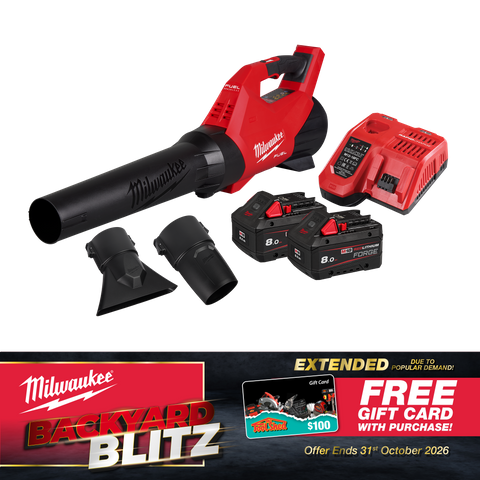 Milwaukee M18 FUEL Cordless Garden Blower Brushless Gen 3 18V 8Ah
