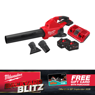 Milwaukee M18 FUEL Dual Battery Cordless Garden Blower Brushless 18V 8Ah