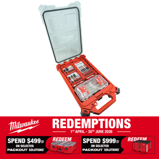 Milwaukee SHOCKWAVE Bit Set with PACKOUT 39pc