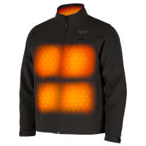 Milwaukee M12 HEXON TOUGHSHELL Heated Jacket Black XLarge - Skin Only