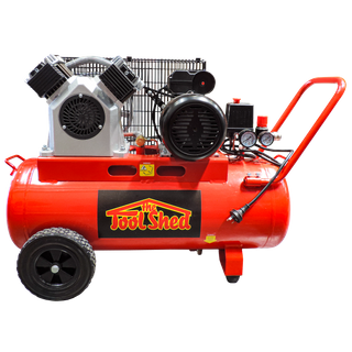 ToolShed Air Compressor Belt Drive Oilless 3HP 70 Litre