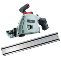 XHD Lithium Cordless Rail Saw Brushless 18V - Bare Tool with 1.4m Rail