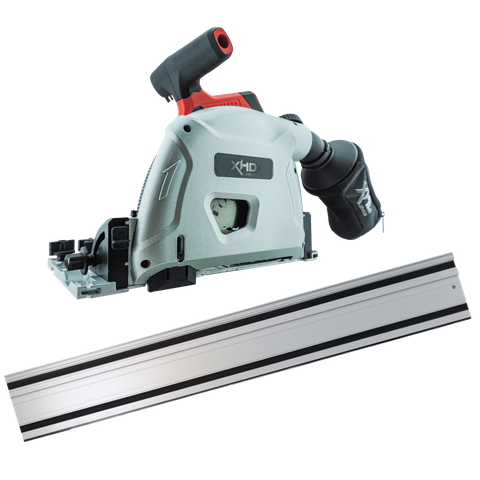 XHD Lithium Cordless Rail Saw Brushless 18V - Bare Tool with 1.4m Rail