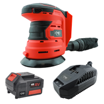 XHD Lithium Cordless Orbital Sander 125mm 18V 3Ah Kit