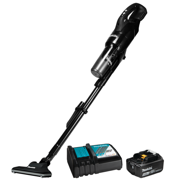 Buy Makita LXT Cordless Stick Vacuum Cyclonic Black 18V 5Ah online