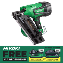 HiKOKI Cordless Metal Connector Nailer Gasless 36V - Bare Tool