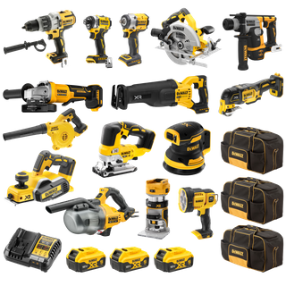DeWalt Cordless Combo Kit Brushless 15pc 18V 5Ah