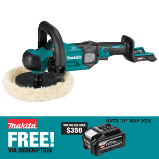 Makita XGT Cordless Polisher Brushless 180mm 40v - Bare Tool