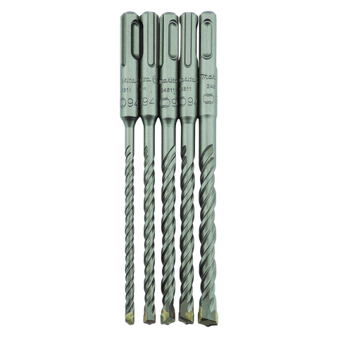 Makita SDS Plus Assorted Bit Set 5pc