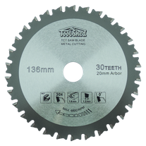ToolShed Cold Cut Saw Blade Metal Cutting TCT 136mm x 30T