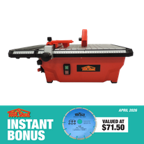 ToolShed Tile Cutter 180mm with Diamond Blade