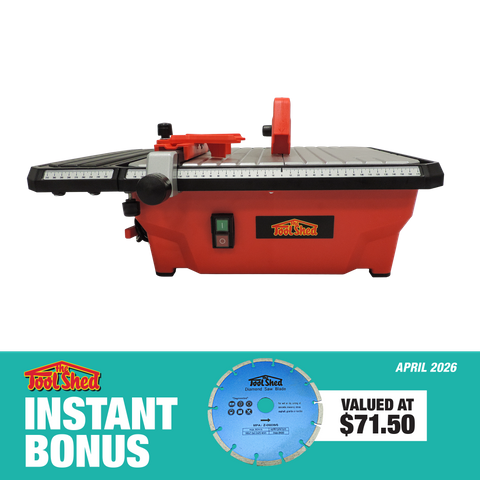 ToolShed Tile Cutter 180mm with Diamond Blade