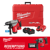 Milwaukee M18 FUEL ONE KEY Cordless Rotary Hammer Drill 28mm 18V 8Ah