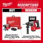 Milwaukee M18 FUEL ONE KEY Cordless Rotary Hammer Drill 28mm 18V 8Ah