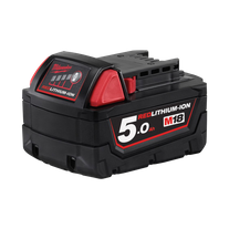 Milwaukee M18 REDLITHIUM Battery 18V 5Ah