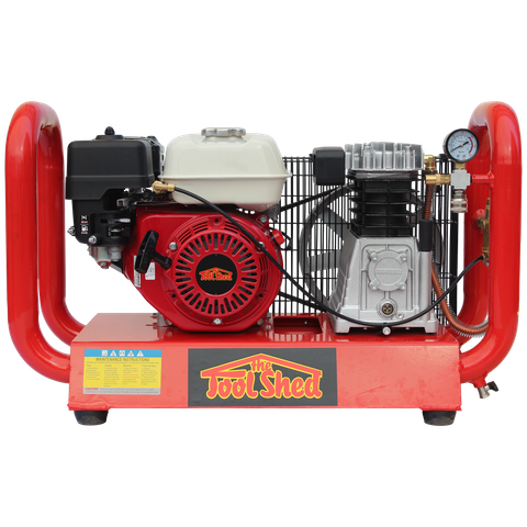 ToolShed Air Compressor Belt Drive Petrol 10 Litre