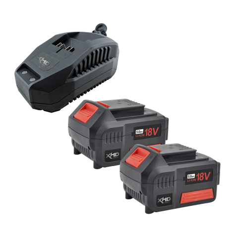 XHD Lithium Cordless Starter Kit 18V 2x 5Ah