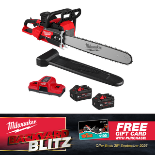 Milwaukee M18 FUEL Chainsaw Dual Battery 20in 18V 8Ah