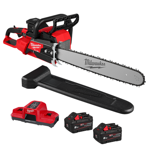 Milwaukee M18 FUEL Chainsaw Dual Battery 20in 18V 8Ah