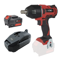 XHD Lithium Cordless Impact Wrench Brushless 1/2in 400Nm 18V 3Ah Kit