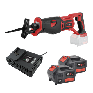 XHD Lithium Cordless Reciprocating Saw Brushless 18V 2x 5Ah Kit