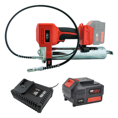 XHD Lithium Cordless Grease Gun 18V 3Ah Kit