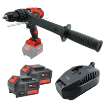 XHD Lithium Cordless Heavy Duty Hammer Drill 150Nm 18V 2x 5Ah Kit