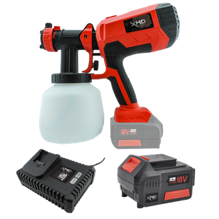 XHD Lithium Cordless Spray Gun 18V 3Ah Kit