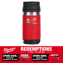 Milwaukee PACKOUT Bottle with Sip Lid Red 354ml