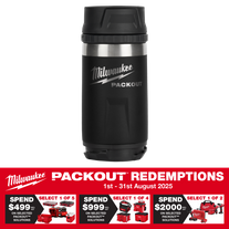 Milwaukee PACKOUT Bottle with Sip Lid Black 354ml