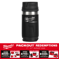 Milwaukee PACKOUT Bottle with Sip Lid Black 354ml