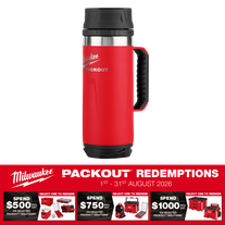 Milwaukee PACKOUT Mug with Sip Lid Red 532ml