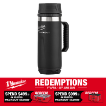 Milwaukee PACKOUT Mug with Sip Lid Black 532ml