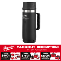 Milwaukee PACKOUT Mug with Sip Lid Black 532ml
