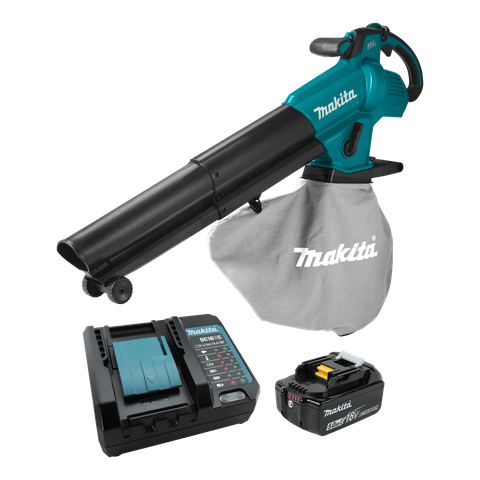 Makita LXT Cordless Blower/Vacuum with T Nozzle 18V 5Ah